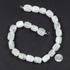 Clear Quartz approx. 13x18mm Nugget Beads - 15 inch strand