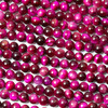 Cherry Tree Beads Dyed Pink Tigereye 6mm Round Beads - 15 inch strand 