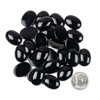 Cherry Tree Beads Onyx 13x18mm Oval Cabochon - approx. 5mm thick, 1 per bag 