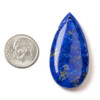 Gemstone 20x40mm Top Front Drilled Teardrop Pendant - 1 per bag