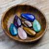 Gemstone 20x40mm Top Front Drilled Teardrop Pendant - 1 per bag