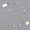 Crystal 2x3mm Lavender & Light Blue Mixed Faceted Rondelle Beads - Approx. 15 inch strand