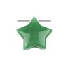 Green Aventurine 30mm Top Drilled Star Pendant - 1 per bag
