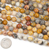 Cherry Tree Beads Crazy Lace Agate 8mm Round Beads - 15 inch strand  Cherry Tree Beads Crazy Lace Agate 8mm Round Beads - 15 inch strand