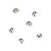 Beadalon Crimp Covers, 4 mm, Silver Plated, 144 pc 