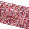 Multicolor Spinel 2mm Faceted Cube Beads - 15.5 inch strand