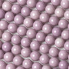 Glow-in-the-Dark Glass Round Beads - 8mm, Lavender #12, 15 inch strand