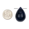 Sodalite 16x22-19x27mm Top Side Drilled Teardrop Pendant with a Flat Back - 1 per bag