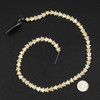 Mother of Pearl 8mm Tan Star Beads - 16 inch strand
