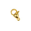 18k Gold Plated 304 Stainless Steel 8x12mm Lobster Clasps - 100 per bag