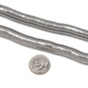 Silver Stainless Steel 8.5mm Bendable Snake Necklace or Bracelet - 36 inch