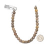 Cherry Tree Beads Large Hole Ammonite 8mm Faceted Lantern Beads with a 2.5mm Drilled Hole - approx. 8 inch strand 