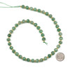 Green Aventurine 7x8mm Faceted Rondelle Beads - 15 inch strand