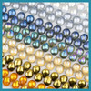 Cherry Tree Beads Glass 10x12mm Top Drilled Teardrop Beads - 8 inch strand 