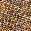 Yellow Tigereye 3x4mm Faceted Rondelle Beads - 15 inch strand