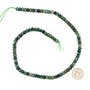 Fancy Jasper 4x6mm Faceted Rondelle Beads - 15 inch strand
