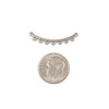 Cherry Tree Beads Silver 304 Stainless Steel 6x27mm Basic Centerpiece Links - 2 per bag 