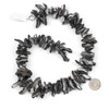 Gray Mother of Pearl 8-20mm Chip Beads - 14 inch strand