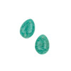 Amazonite 10x14mm Top Front Drilled Teardrop Pendants - 1 pair/2 pieces bag