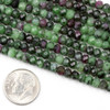 Cherry Tree Beads Ruby Zoisite 3x4.5mm Faceted Rondelle Beads - 15 inch strand 