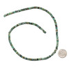 African Turquoise 2-3x4mm Heishi Beads - 15 inch strand