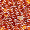 Carnelian 10mm Faceted Coin Beads - 15 inch strand