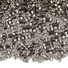 Miyuki 11/0 Steel Hex Cut Delica Seed Beads - #DBC0021, 7.2 gram tube