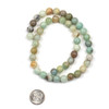 Cherry Tree Beads Multicolor Amazonite 8mm Round Beads - 14.5 inch strand 