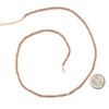 BOGO Peach Moonstone 2mm Faceted Cube Beads - 15 inch strand