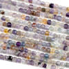 Cherry Tree Beads BOGO Rainbow Fluorite 2-2.5mm Faceted Cube Beads - 15 inch strand