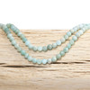 Cherry Tree Beads BOGO Russian Amazonite 5mm Faceted Round Beads - 15.5 inch strand