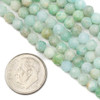 Blue gemstone beads for craft night.