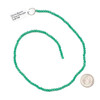 Cherry Tree Beads Crystal approx. 2x3mm Opaque Parrot Green Faceted Rondelle Beads - Approx. 14 inch strand 