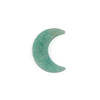 Cherry Tree Beads Amazonite 19x25mm Top Drilled Crescent Moon Pendant - 1 per bag 