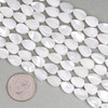 Cherry Tree Beads Mother of Pearl 6x9mm Teardrop Beads - 16 inch strand 