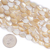 Cherry Tree Beads Mother of Pearl 6x9mm Teardrop Beads - 16 inch strand 