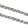 Silver 304 Stainless Steel 4.5mm Doubled Cable Chain - 10 meter spool