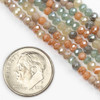 Cherry Tree Beads Crystal approx. 2x3mm Opaque Soft Autumn Mix Faceted Rondelle Beads - Approx. 15 inch strand 