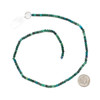 Cherry Tree Beads Chrysocolla 3x4mm Faceted Rondelle Beads - 15 inch strand 