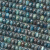Cherry Tree Beads Apatite 3-4x6mm Faceted Rondelle Beads - 15 inch strand 