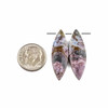 Cherry Tree Beads River Jasper 10x32mm Top Side Drilled Marquise Pendant Pair - 2 pieces