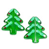 Cherry Tree Beads Handmade Lampwork Glass Beads - 22x26mm Christmas Tree, 2 per bag