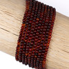Cherry Tree Beads Amber 3mm Round Beads - 15 inch strand