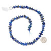 Cherry Tree Beads Lapis approx. 5x12mm Irregular Heishi Beads - 15.5 inch strand 