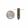 Cherry Tree Beads Labradorite approx. 6x26mm Flat Top, Top Drilled Single Terminated Hexagonal Point Pendant - 1 per bag 