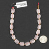 Cherry Tree Beads Rose Quartz 8x10mm Faceted Rectangle Beads - 8 inch strand 