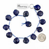 Natural Gemstone 13x15mm Faceted Irregular Teardrop Beads
