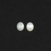 Cherry Tree Beads Mother of Pearl Shell 8x10mm Oval Cabochons - 2 per bag 