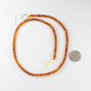 Cherry Tree Beads Amber 4mm Round Beads - 15 inch strand 