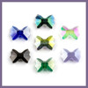Cherry Tree Beads Crystal Beads - 7x10mm Faceted Bow, 8 inch strand 